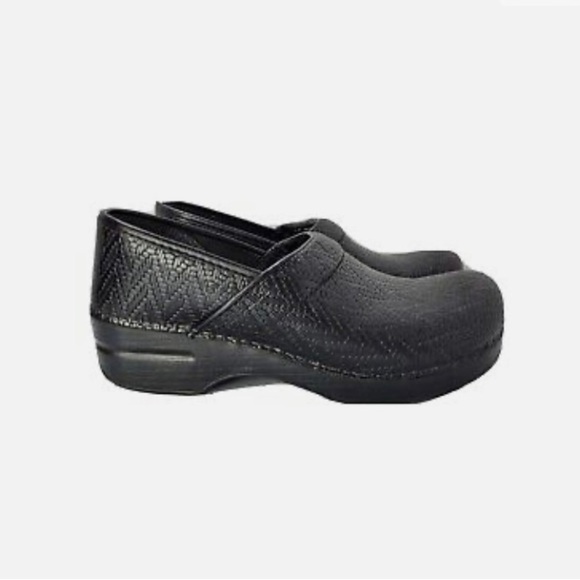 DANSKO Black Chevron Clogs - Picture 6 of 10